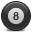 Billard Ball 8 Icon